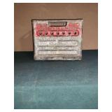 Sealtest metal milk crate.