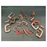 Clamps, various applications