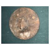 Wagner No. 8 cast iron lid, marked Drip Drop Baster