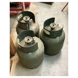 Propane canisters