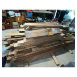 Assortment of wood flooring