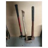 Pair of splitting mauls