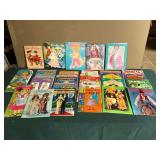 Paper Dolls, Little Women, The Secret Garden, Peachy, Barbie
