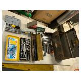 Craftsman tool box and assorted tools
