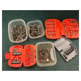 Rotary cutter bits, screwdriver bits, etc.
