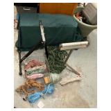 Adjustable roller stand