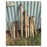 Hames, single and double trees.