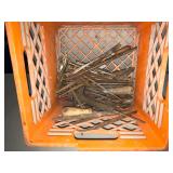 Assortment of chisels, punches, files, screwdrivers