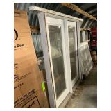 Patio door with one side opening