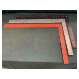 Aluminum 24" square and (2) 24" steel squares
