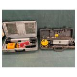 RS laser level, Model RST-SP01C in plastic case, with tripod