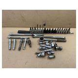 3/8" drive ratchets, breaker bar, swivel sockets, etc.