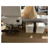 Ikea lamp shades, assorted light fixtures, clip lights, some like new condition