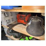 Dinner Bell with repaired yoke.