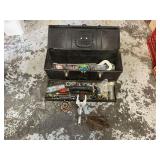 Plumbing supplies, pipe vise, pipe cutters, flaring tools