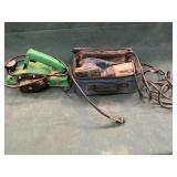 Ryobi 1/4 sheet palm sander in canvas bag, Model S652D, working condition