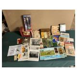 Paper memorabilia, books, magazine clippings