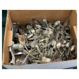 Silver plate flatware