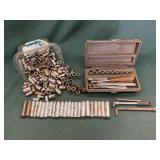 Craftsman 1/4" socket set in case