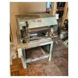 Foley Belsaw planer, 12" W throat, 110 volt, 3 hp motor.