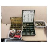 Brass and copper fittings.