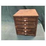 Kennedy metal bolt caddy with contents