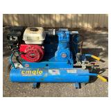 Emglo contractor air compressor, Model K5HGA-8P
