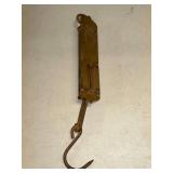 Landers brass face scale