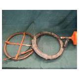 Ridgid coil up drain snake, General Wire sewer tape