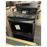 Whirlpool electric stove, glass top, with cord
