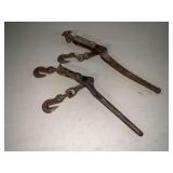 (2) 1/4" chain binders