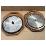 12" & 10" saw blades, some used.