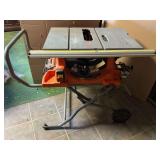 Ridgid 10" Model R4513 saw, missing shield on top