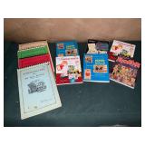 Paper doll price guides and doll house furniture guides.