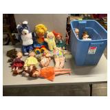 Dolls and stuffed animals