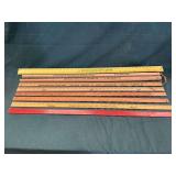 Advertising yardsticks up to 39" L