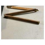 Lufkin folding rules, drafting tools