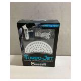 Turbo Jet Luxury rainfall shower head combo