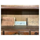 Vintage song books, The New Favorite copyright 1875