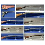 Wooden gun rack, 4 gun