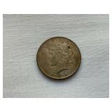 1922 Peace silver dollar