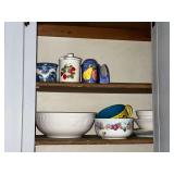 Assortment of china and stoneware