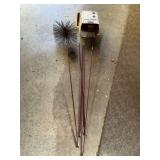 Chimney cleaning brushes