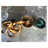 Assortment of rope and tie downs