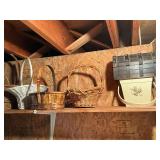 Assortment of baskets