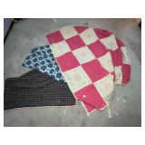 Cutter quilt and tied comforters