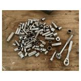Craftsman 3/8" drive ratchet and sockets