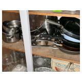 Pots, pans and skillets