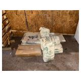 Rubber 20" x 20" floor tile