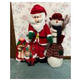 Christmas decorations, up to 30" T.